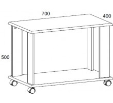 Журнальный столик Оливия L