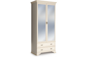 Шкаф Сиена 2-х дверных (Бодега Белый)