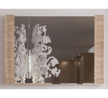 Настенное зеркало Элана, цвет Бодега белая