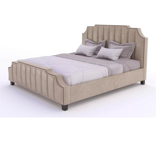 Двуспальная кровать Форсайт MUR-IK-FORS с мягкой спинкой